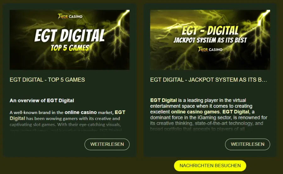 Thor fortune casino online